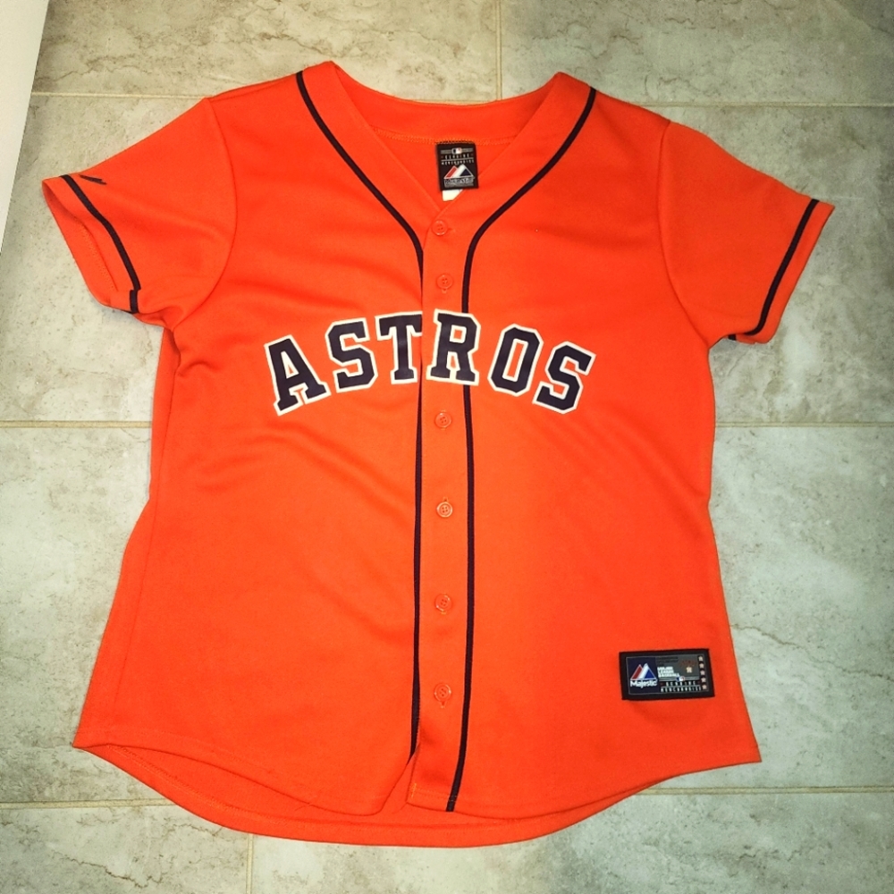 Women's Astros Jersey Orange